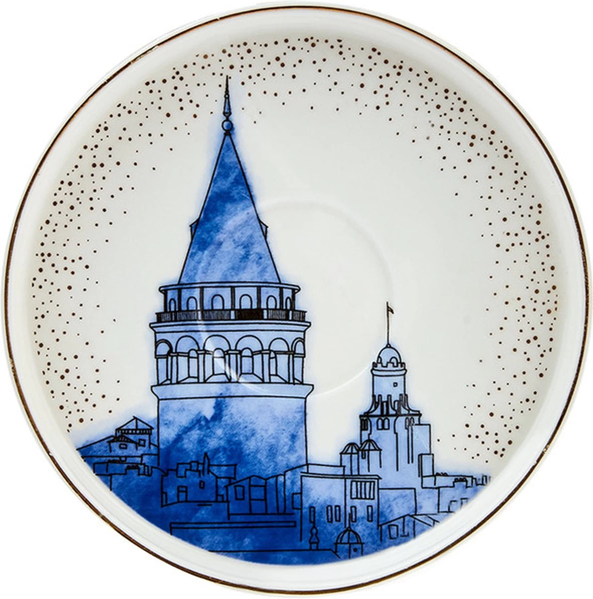 KARACA -ISTANBUL- 12 DELIGE- KOFFIEKOPJES VOOR 6 PERSONEN SET-Karaca Istanbul Set Van 12 Koffiekopjes 90 Ml- Moccamokken -espressokopjes Set Van Porselein, 6 Personen Robuuste Mokkatas, Porselein - Afbeelding 10