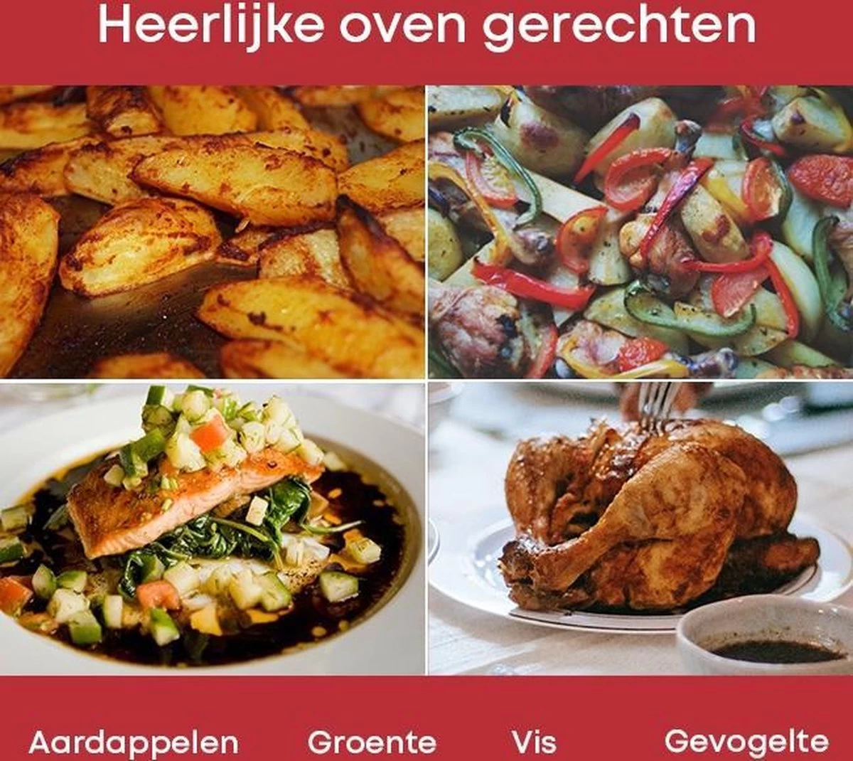 YUGN COMBI Set Braadslede Ovenschaal Combi Braadslee Oven Set - 2x Braadslede Met Rooster Voor Ovengerechten - 36x27x7CM En 40x30x7CM En Inclusief Bakkwast - Cadeau- Cadeautip - Afbeelding 12