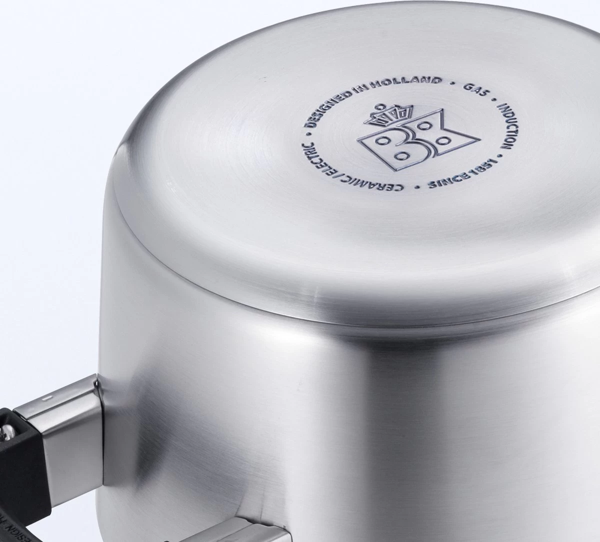 BK Conical Cool Pannenset - 4-delig - RVS – Geschikt Voor Alle Warmtebronnen - Afbeelding 6