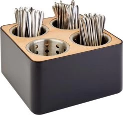 APS-Germany® Bestekbak - Besteklade - Bestekhouder - Hout - Kunststof