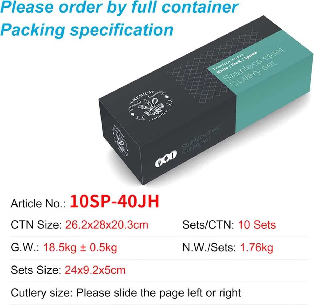 40-delige RVS Snakeskin Bestekset- Geschikt Voor8-personen -trendy Design-goud - Afbeelding 5