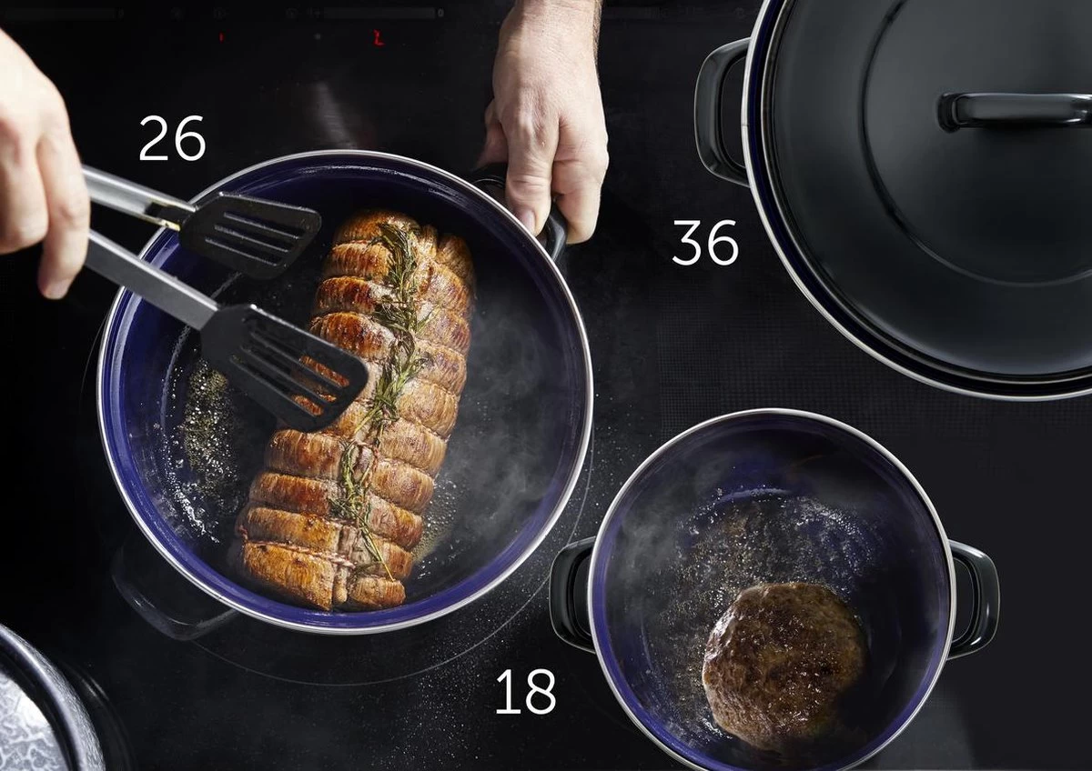 BK Fortalit Braadpan Ø 36 Cm / 7,5L - Emaille - Inductie - Afbeelding 3