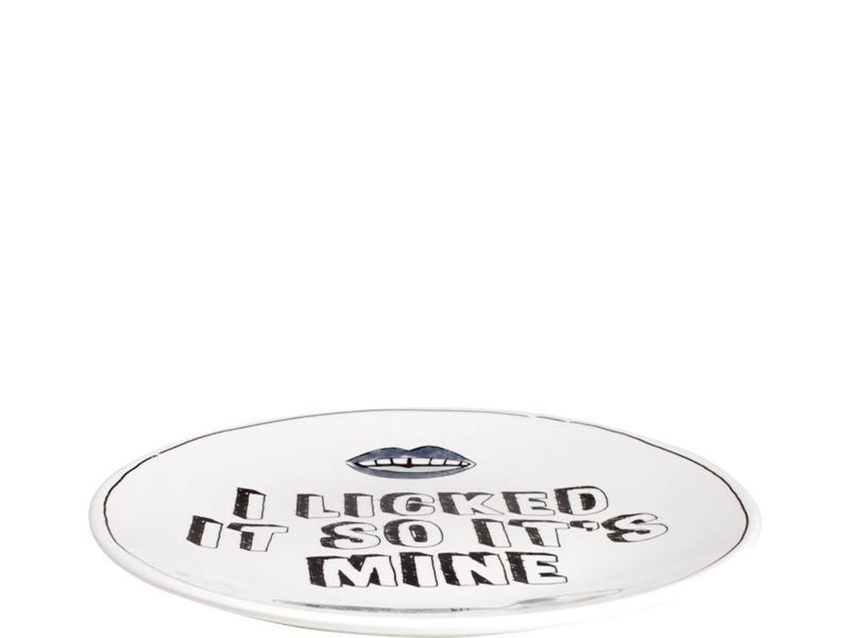 Blond Amsterdam - X Noir - Bord - I Licked - Ø 22 Cm - Afbeelding 2