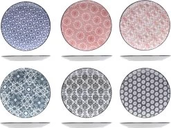 Cosy&Trendy Delirio Ontbijtbord - Ø 19 Cm - Set-6