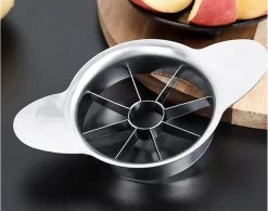 Stevige Appelsnijder - Appelboor - RVS - Zilverkleurig - Appel Snijder - Ixen