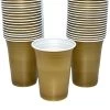 Merkloos Gold Cups - 50stuk(s) - 475ml - Party Cups - Drankspel - Beerpong Bekers - Beerpong - Plastic Bekers