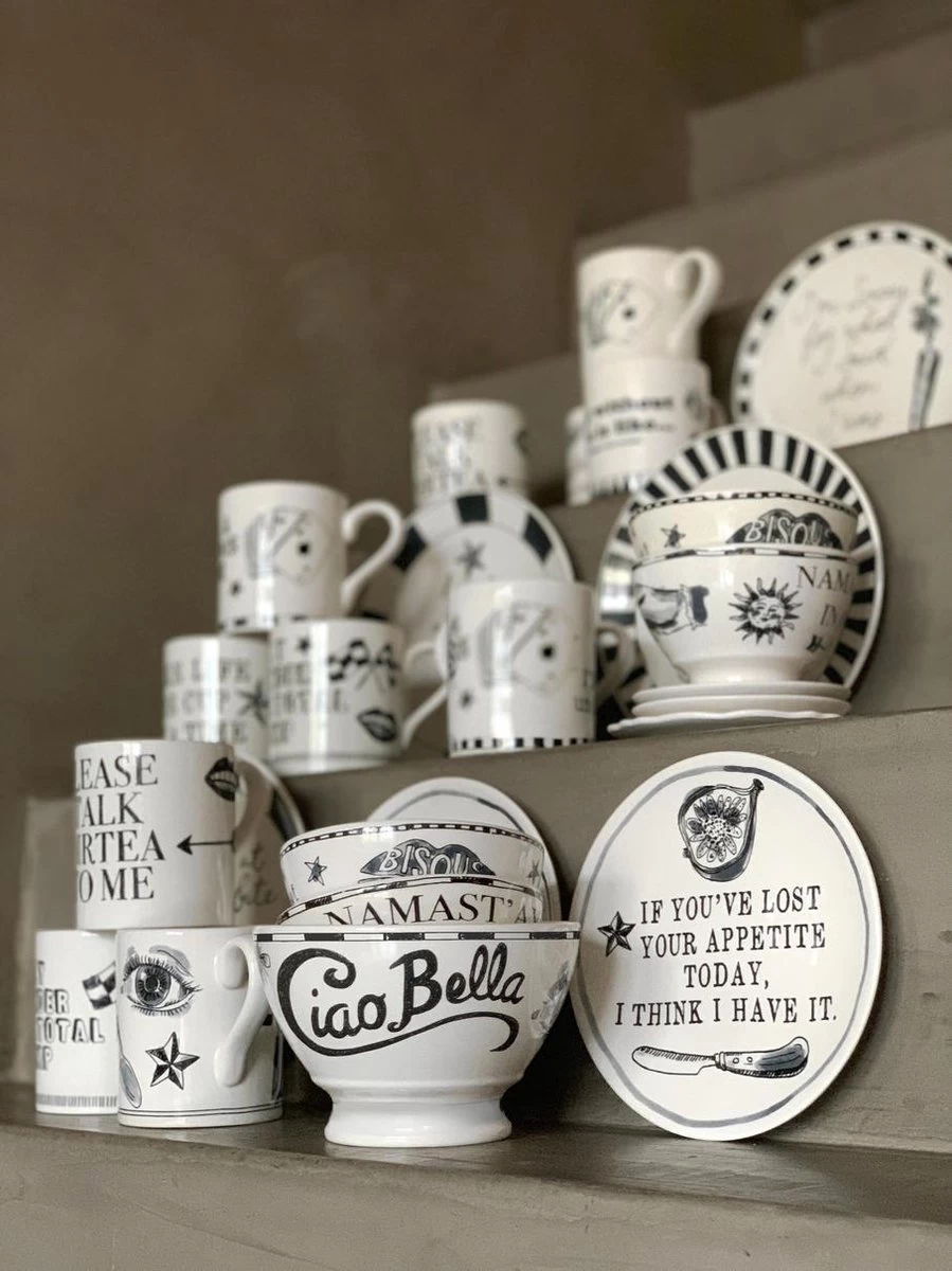 Blond Amsterdam - X Noir - Bord - I Licked - Ø 22 Cm - Afbeelding 4