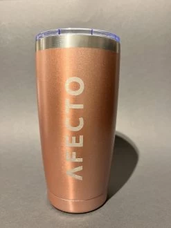 KOFFIE TO GO BEKER | COFFEE TO GO GOUD/ ROZE